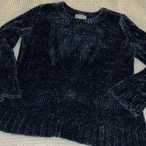Orvis navy blue sweater medium